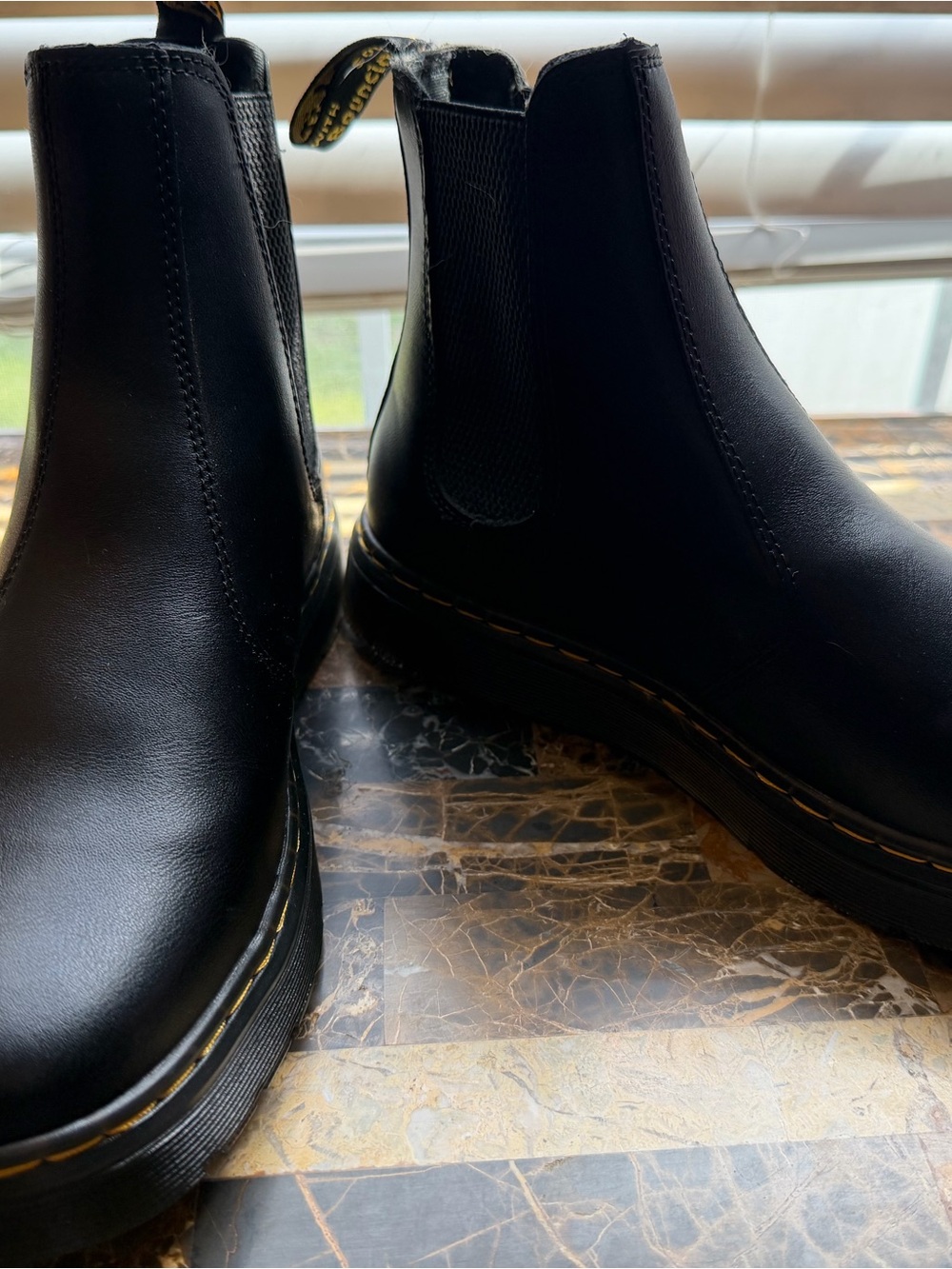Dr Martens Black Leather Chelsea Boots